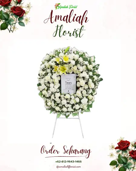 Krans Bunga Duka Suriamukti